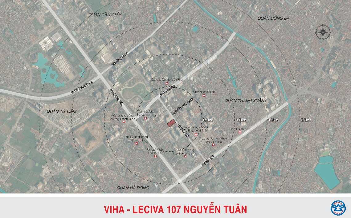 Vị trí Viha Leciva 107 Nguyễn Tuân